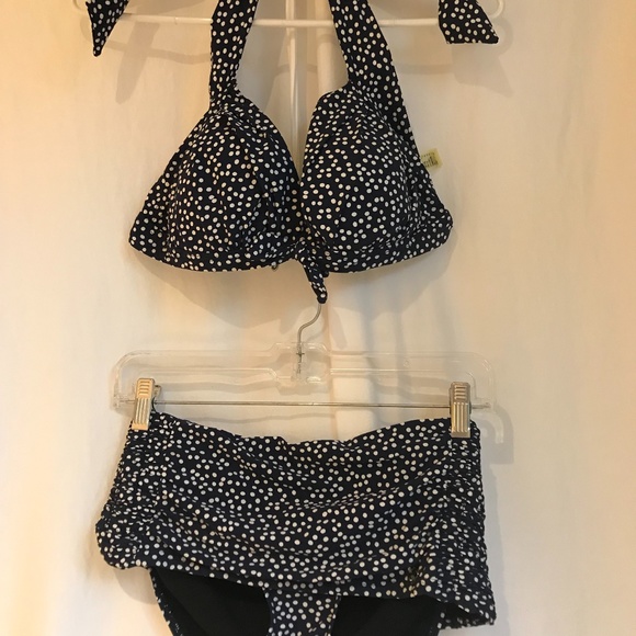 SOLD - SwimCo Azura Australia Classic Pin-Up Style Swimsuit - Picture 1 of 9